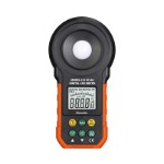 Digital luxmeter for måling af alm. lys- og LED lysintensitet